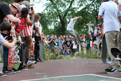 Skateboarding smith polejam in detroit michigan for emerica's wild in the streets 2012 Photography